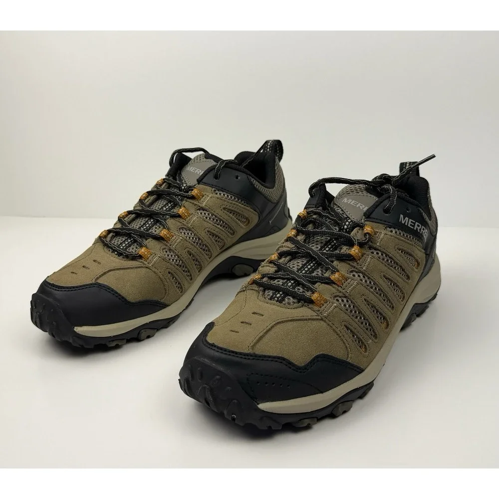Merrell Crosslander 3 Trail Hiking Shoes‎ Men's Size 10 Boulder/Brindle J036949